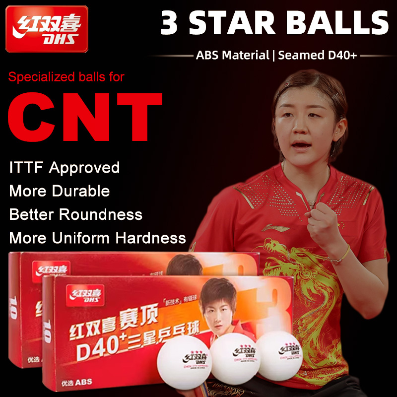 Table Tennis Player - DHS D40+ DJ40+ Ping Pong Balls