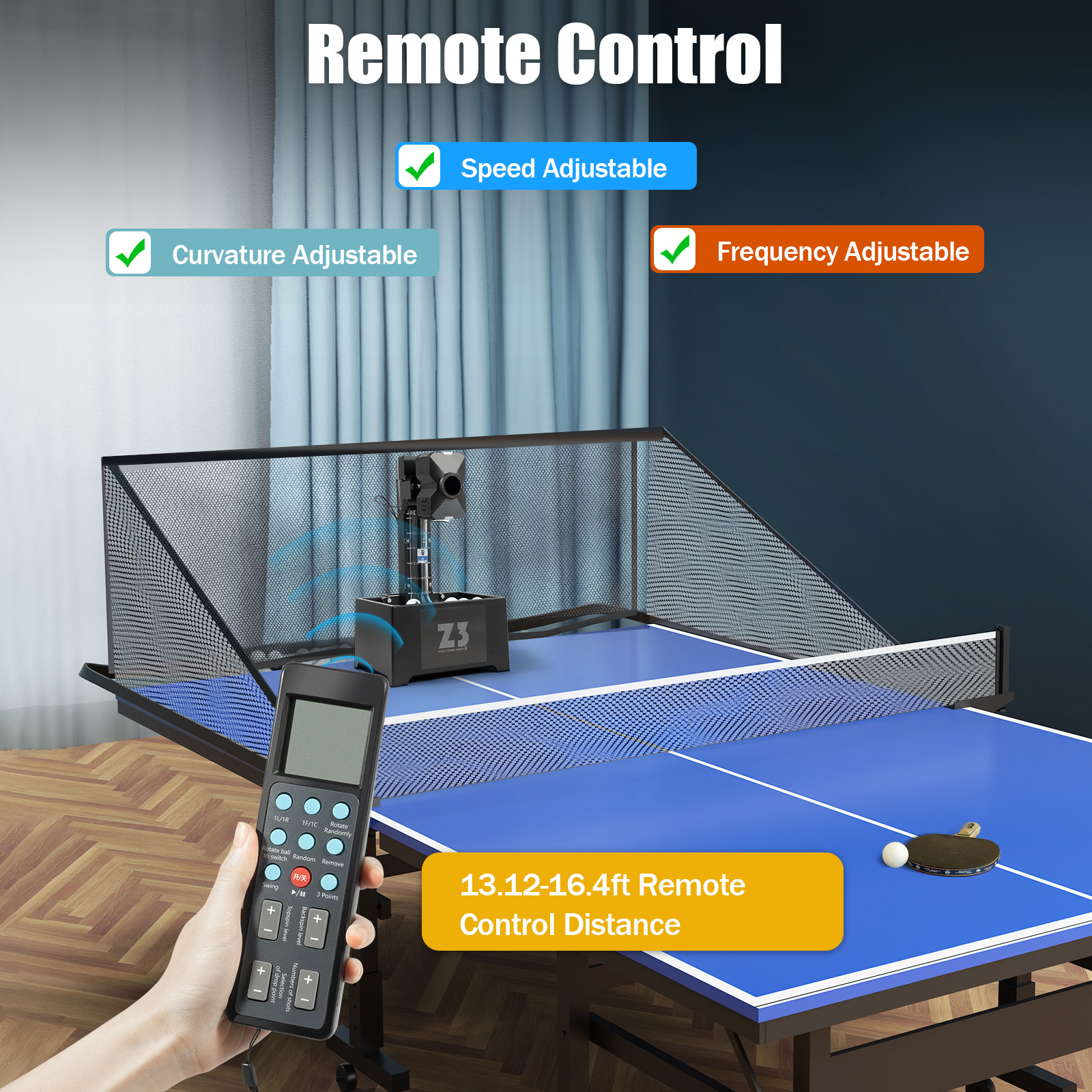 Table Tennis Robot with Net&10 – Table Tennis Player Bewertung und Preis