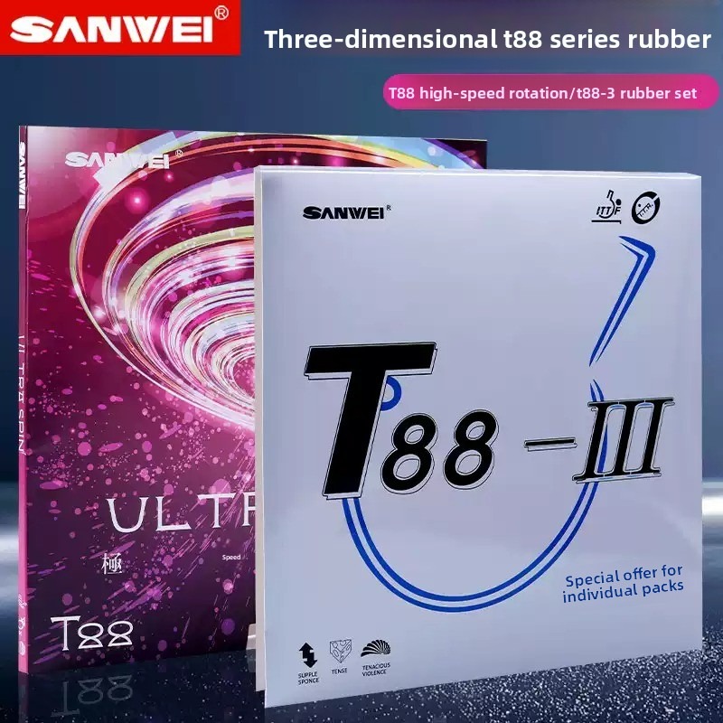 Sanwei  T88 ULTRA-Spin T88-3 T – Table Tennis Spin Bewertung und Preis