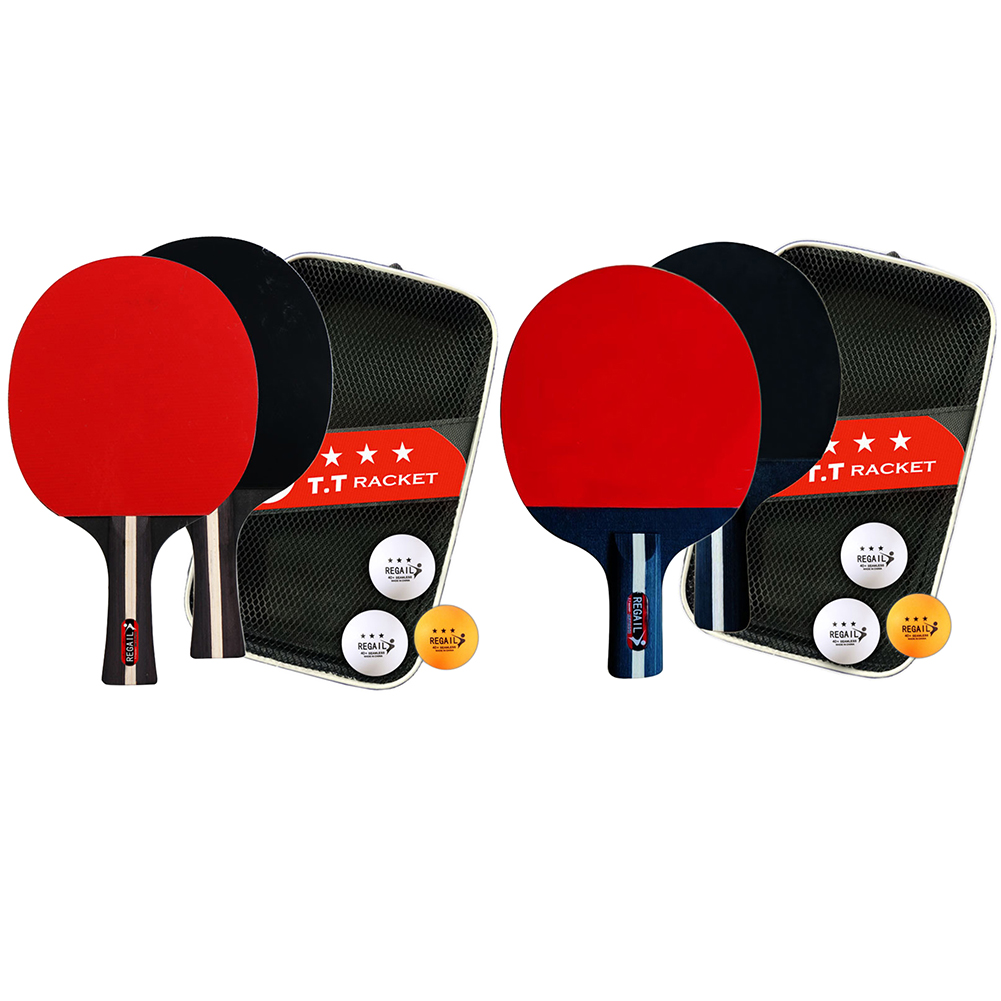 Table Tennis Racket 2 Rackets  – Table Tennis Kit Bag Bewertung und Preis