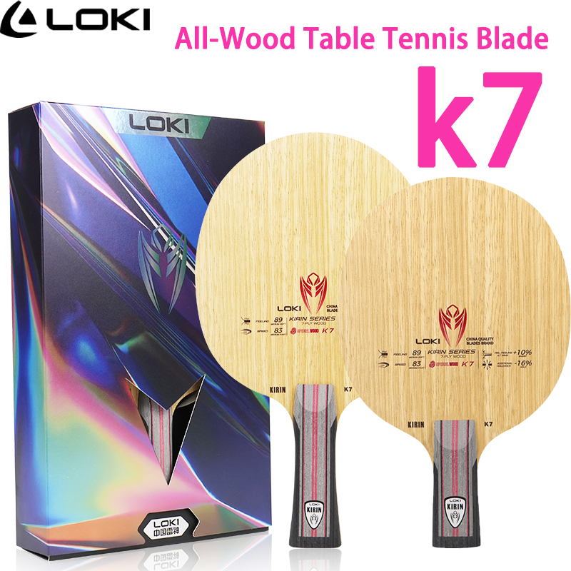 LOKI 7Ply Pure Wood Ping Pong  – Table Tennis Player Bewertung und Preis