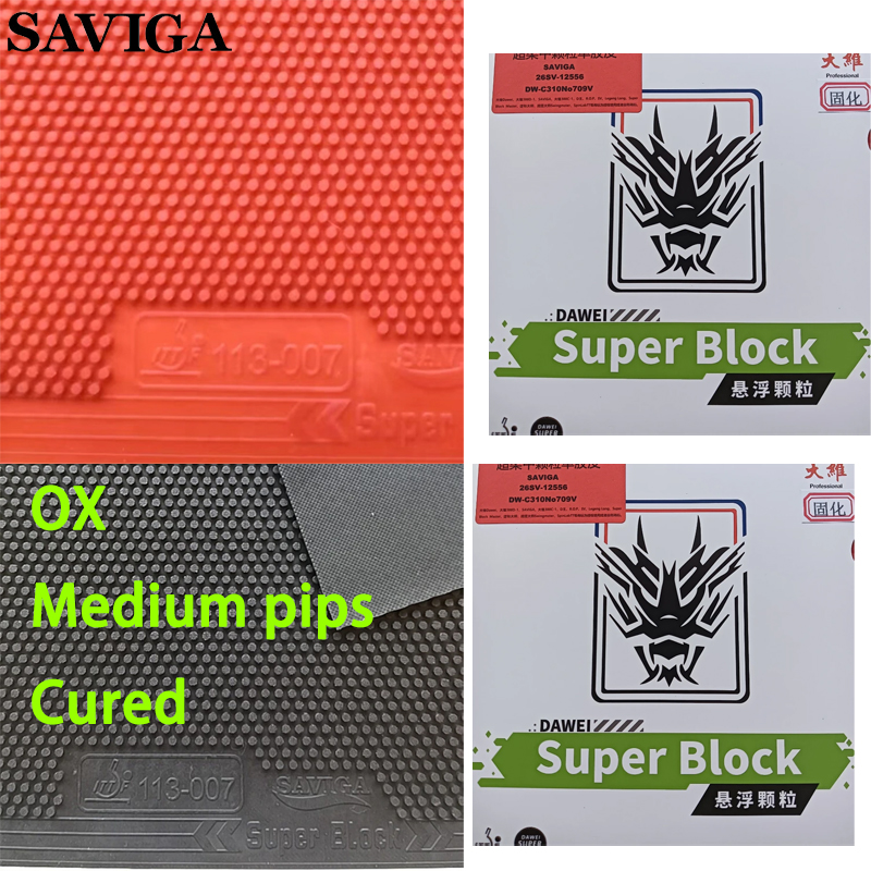 SAVIGA OX Long Pips Single Pin – Table Tennis Spin Bewertung und Preis